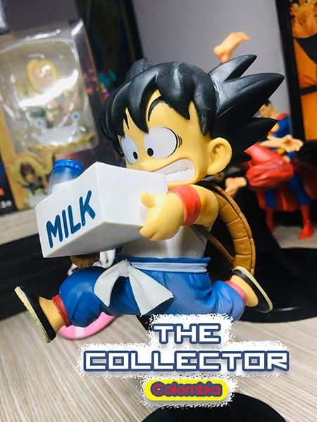 Goku niño - Caja de leche ✓ Goku niño - Caja de leche ✓