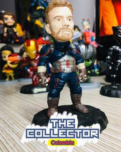 figura de coleccion de capitan america colombia