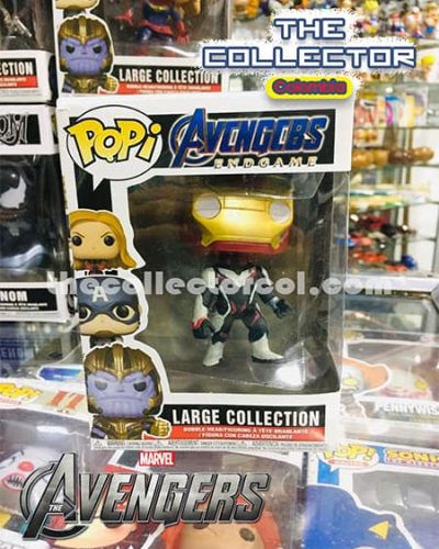 figura de colección de iron man pop colombia