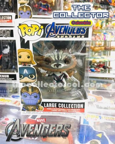 figura de colección de raccoon pop colombia